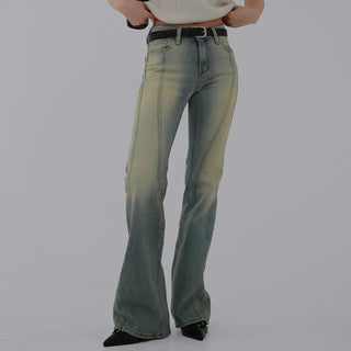 Meyu bootcut cut denim pants