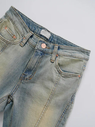 Meyu bootcut cut denim pants