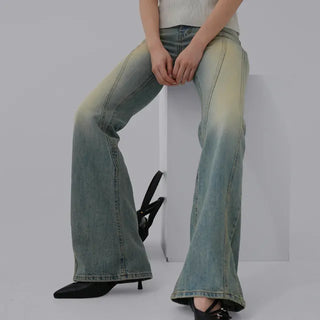 Meyu bootcut cut denim pants