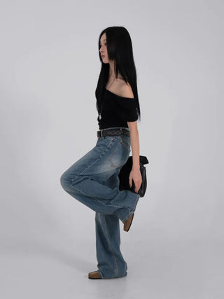 Dir Vintage Straight Denim Pants