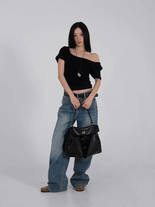 Dir Vintage Straight Denim Pants