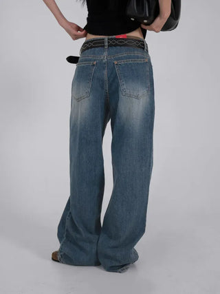 Dir Vintage Straight Denim Pants