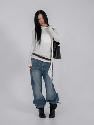 Dir Vintage Straight Denim Pants
