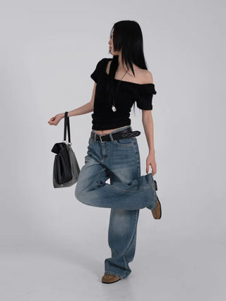 Dir Vintage Straight Denim Pants