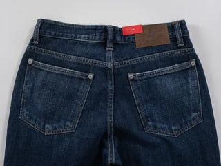 Robe Low-Rise Stitch Bootcut Denim Pants
