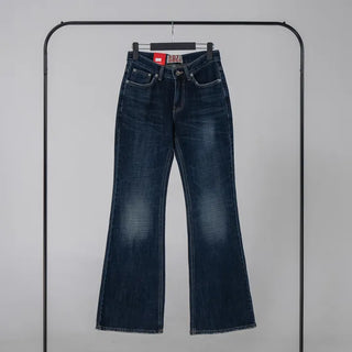 Robe Low-Rise Stitch Bootcut Denim Pants