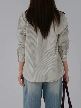 Darlin's loose-fit striped shirt
