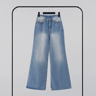 Aling Wide Bootcut Denim Pants