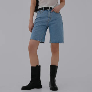 Burling quarter length cut denim pants