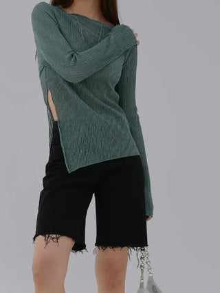 Burling quarter length cut denim pants