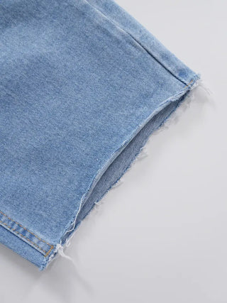 Burling quarter length cut denim pants