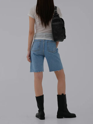 Burling quarter length cut denim pants