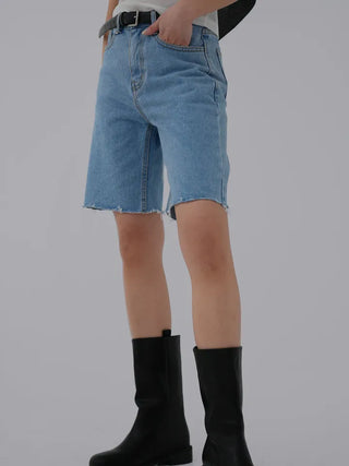 Burling quarter length cut denim pants