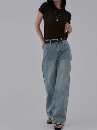 Bowen Straight Denim Pants