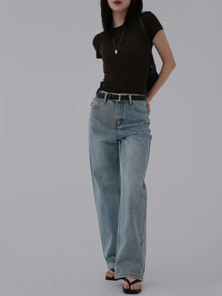 Bowen Straight Denim Pants