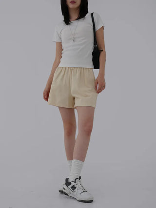 Oming Basic Cap Pants