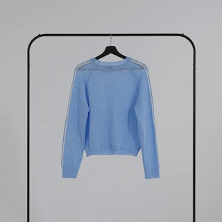 Yuming Raglan Color Block Knit