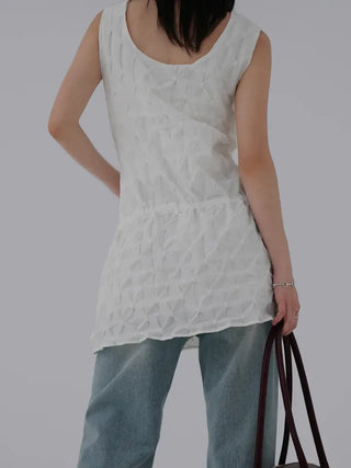 Aming sleeveless mini dress