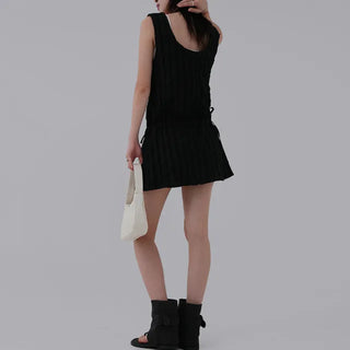 Aming sleeveless mini dress