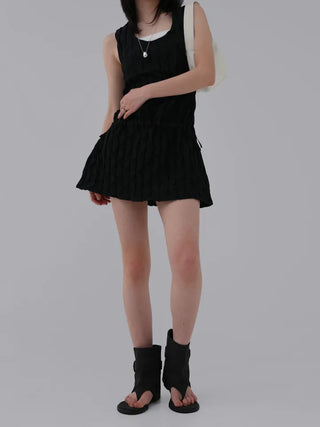 Aming sleeveless mini dress