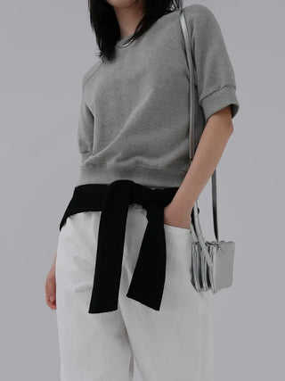 Melvin Raglan short-sleeve sweatshirt