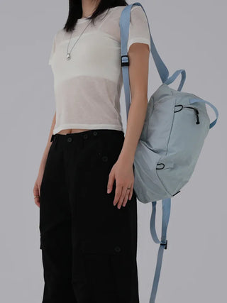 Keron Nylon Medium Backpack