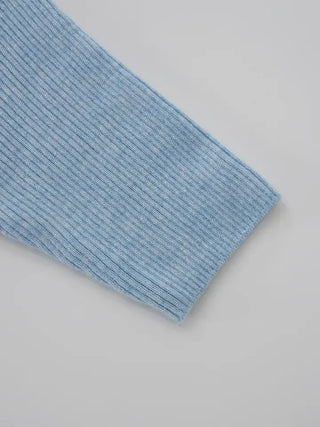 Zarre U-neck short-sleeve knit