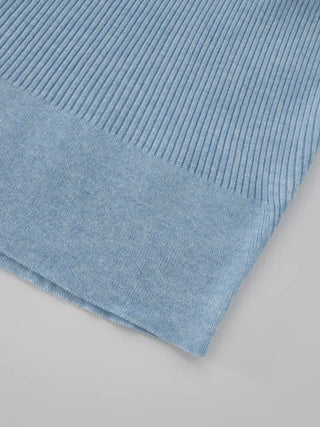 Zarre U-neck short-sleeve knit