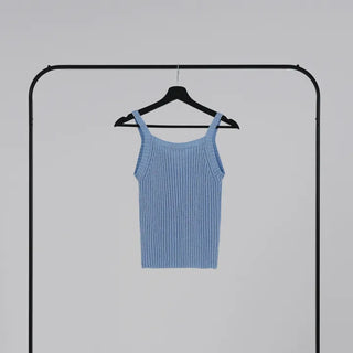 Reu Ribbed U-Neck Sleeveless