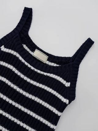 Reu Ribbed U-Neck Sleeveless