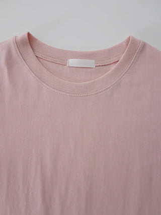 Viming Round Neck Basic Short Sleeve Tee
