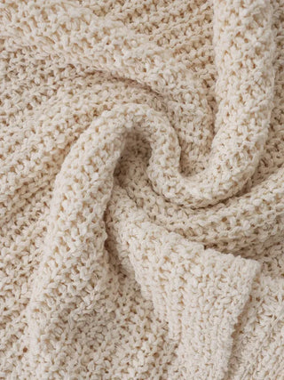 Boring Knit Wrap Skirt