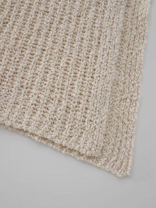 Boring Knit Wrap Skirt