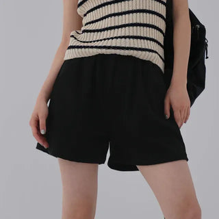 Bnew Elastic Waist Shorts