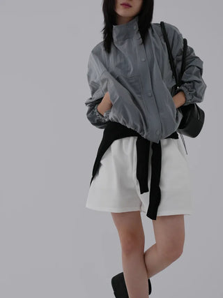 Bnew Elastic Waist Shorts