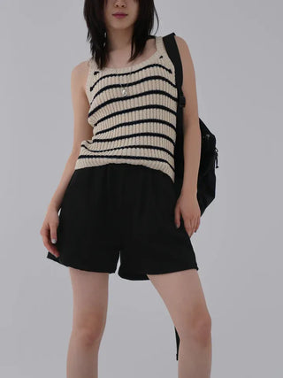 Bnew Elastic Waist Shorts