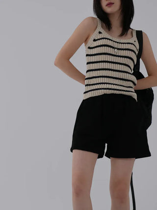 Bnew Elastic Waist Shorts