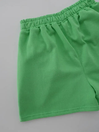 Bnew Elastic Waist Shorts