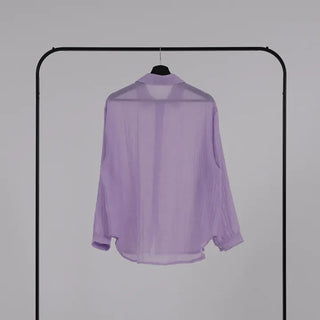 J.Lo Loose Fit Gauze Shirt