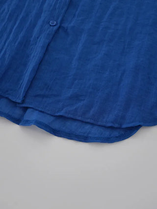 J.Lo Loose Fit Gauze Shirt