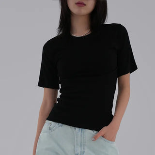 Bmu Rayon Slim Short Sleeve Tee