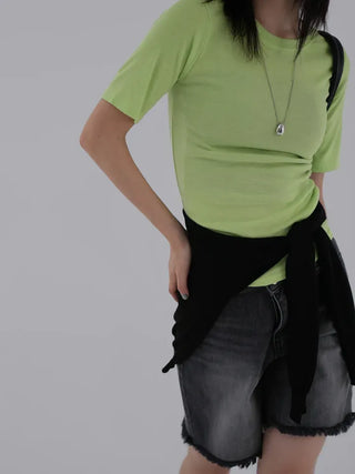 Bmu Rayon Slim Short Sleeve Tee