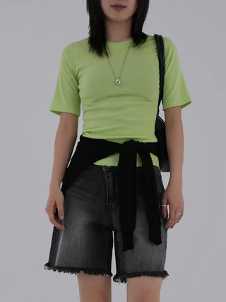 Bmu Rayon Slim Short Sleeve Tee