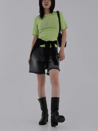 Bmu Rayon Slim Short Sleeve Tee