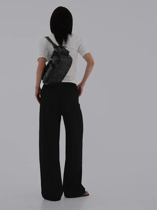 Laning Rustling Elastic Pants