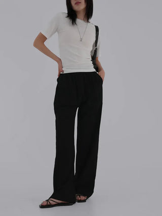 Laning Rustling Elastic Pants