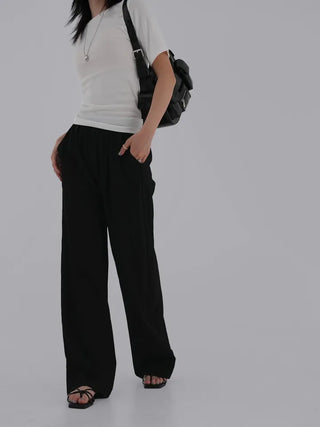 Laning Rustling Elastic Pants