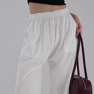 Laning Rustling Elastic Pants