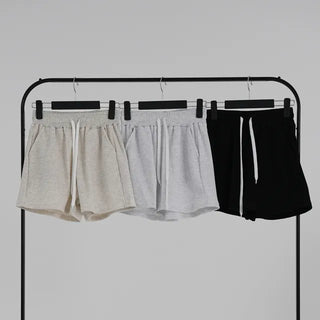 Dion Waffle Elastic Waist Shorts