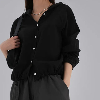Jenny Raglan Hooded Cardigan